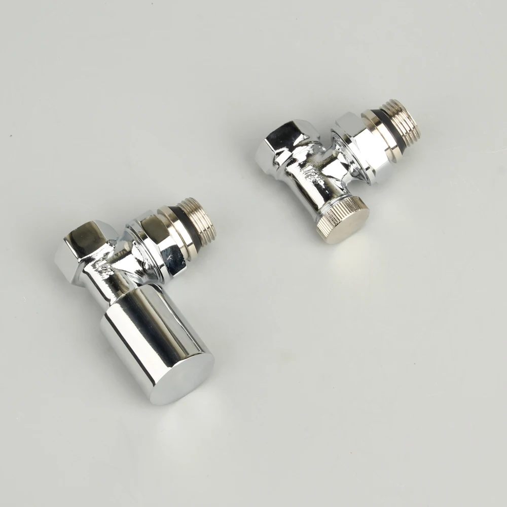 Brass Chrome Manual Forged Deluxe Radiators ValvesJ