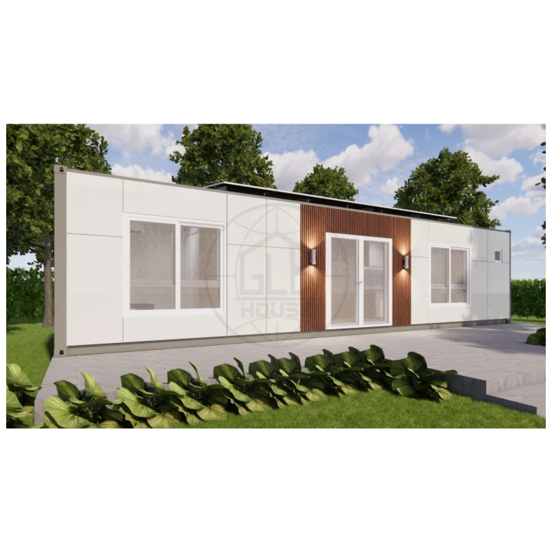 Flat Pack Expandable Home Container One Bedroom Prefab Living Office Container Houses for Sale