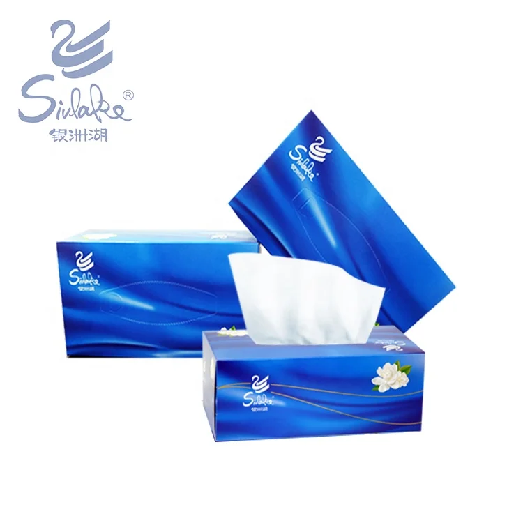 Office Wood Pulp Hotel 3 Ply Box Facial Tissue