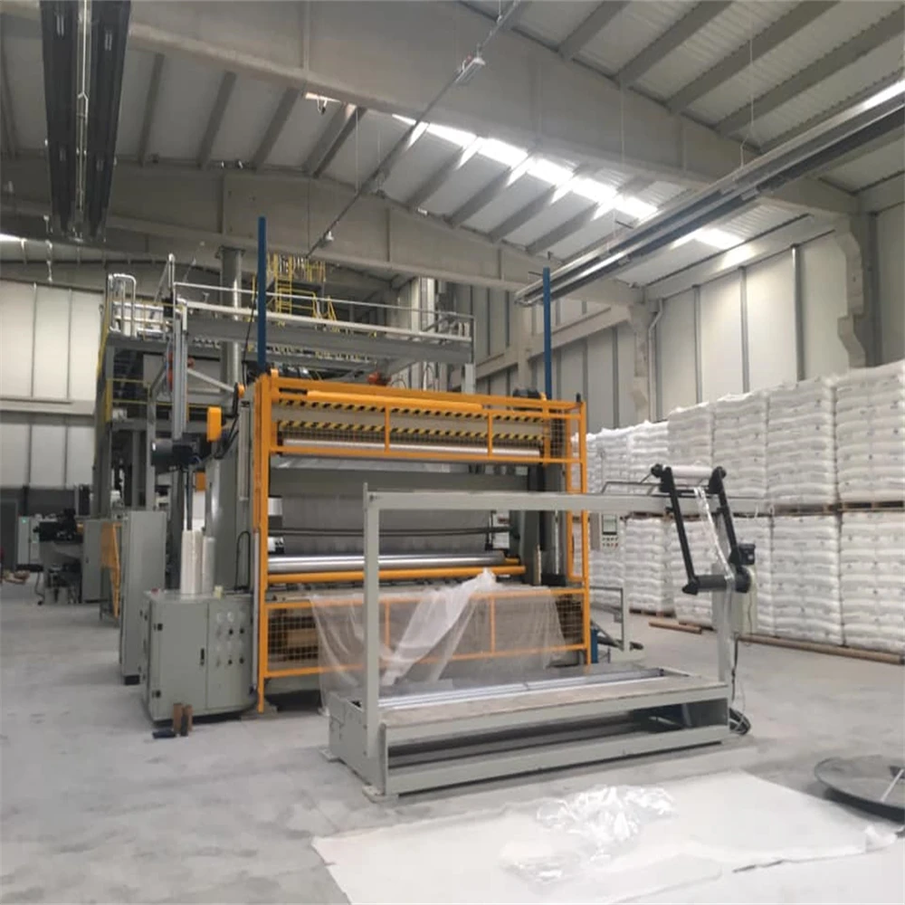 Hot Sale MPM Wood pulp Spunbond Nonwoven Fabric Making Machine used for kitchen napkins
