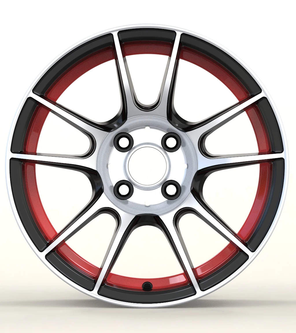 14 16 17 rines para autos 4x100 4100 cerchi in lega 4 fori forged wheels 4 holes