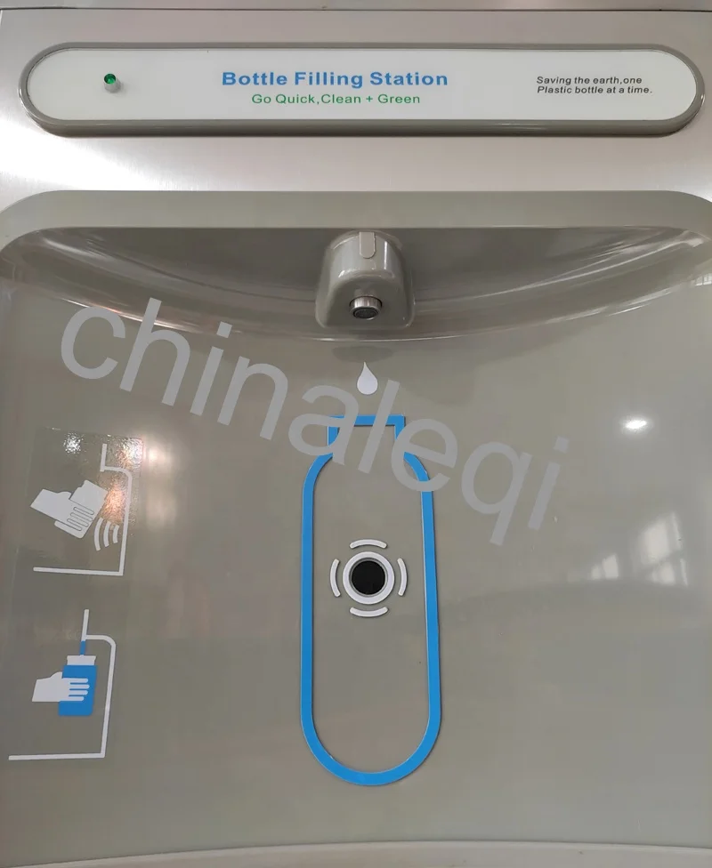 Stainless Steel Water Cooler/Wall Mounted Cold Water Dispenser with Bottle Filler