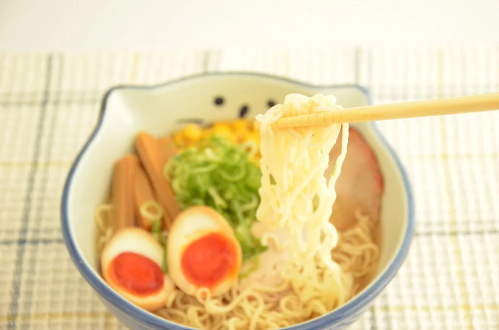 Удобная японская домашняя пшеничная мука с низким содержанием жира все в одном жевательная лапша