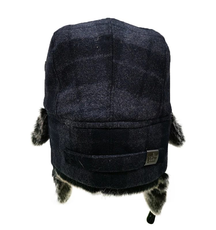 Factory Price Adults Custom Winter Products Warm Fur Ski Hat for men