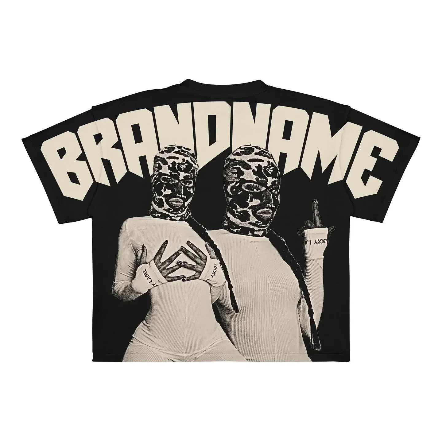 Custom Oem Heavyweight Comfort Colors Vintage Boxy Fit Y2k Screen Print All Over Printed T-shirt Hip Hop