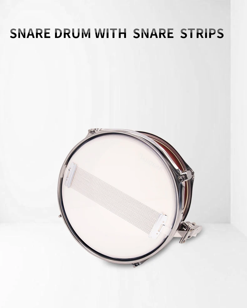 Nice design for child drum toy multi colors 5 pcs junior drum kit with cymbals and seat