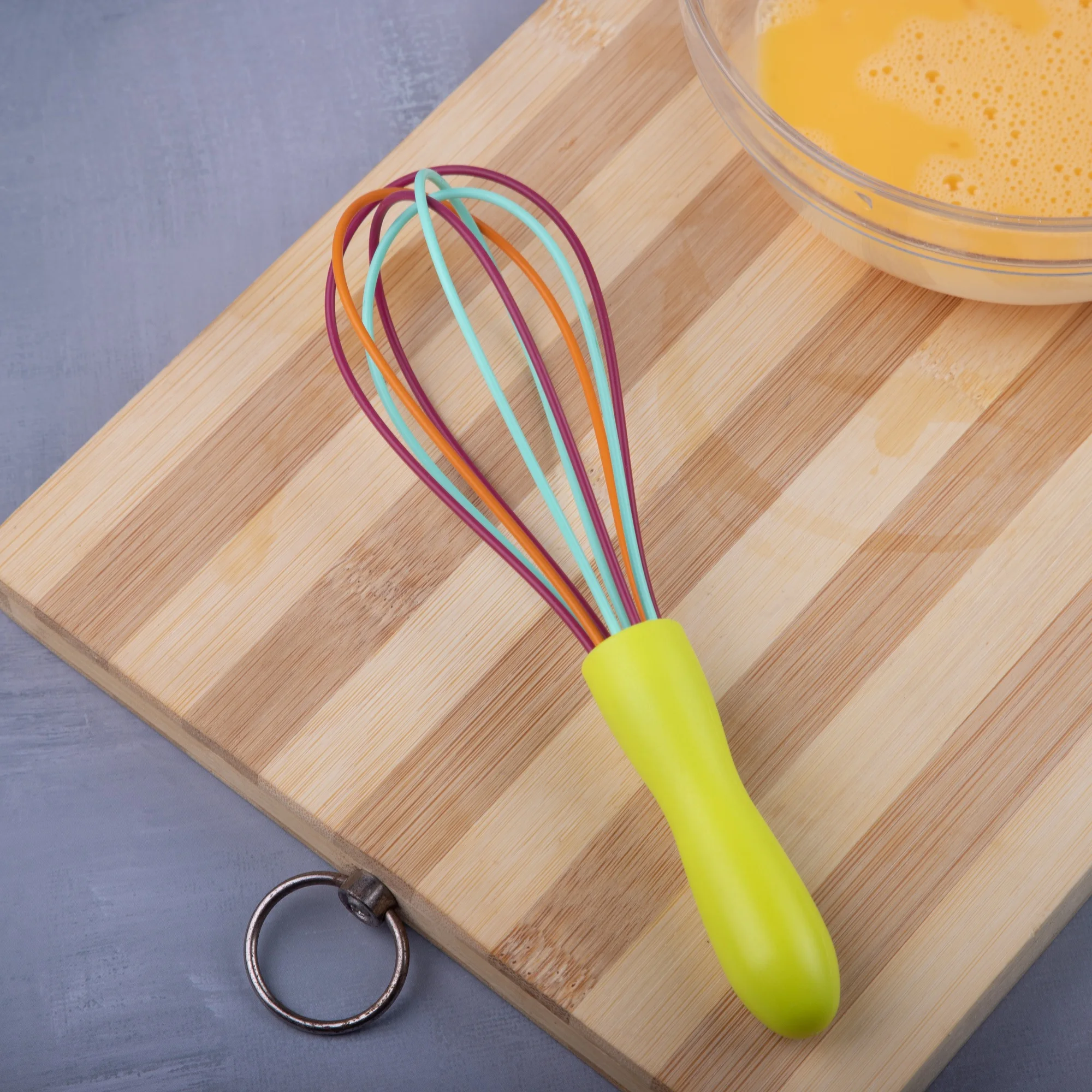 Hot Sale Whisk Mixer Food Grade Silicone Egg Beaters Kitchen Cooking Tools Egg Whisk