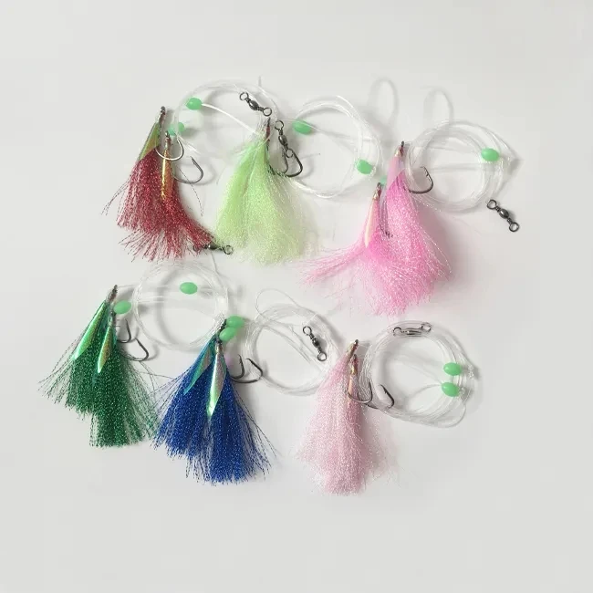 Hotsale Australia market Flasher Rig Fishing Rig Squid Rig Fishing hook with Nylon Line