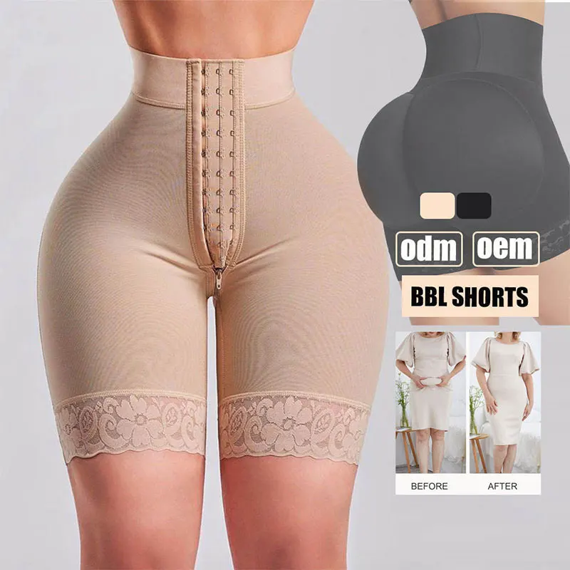 Hot Sale Post Surgery Colombiana Faja Waist Trainer Girdle Body Shaper OEM High Waist slim belt Butt Lifter Shapewear For Women