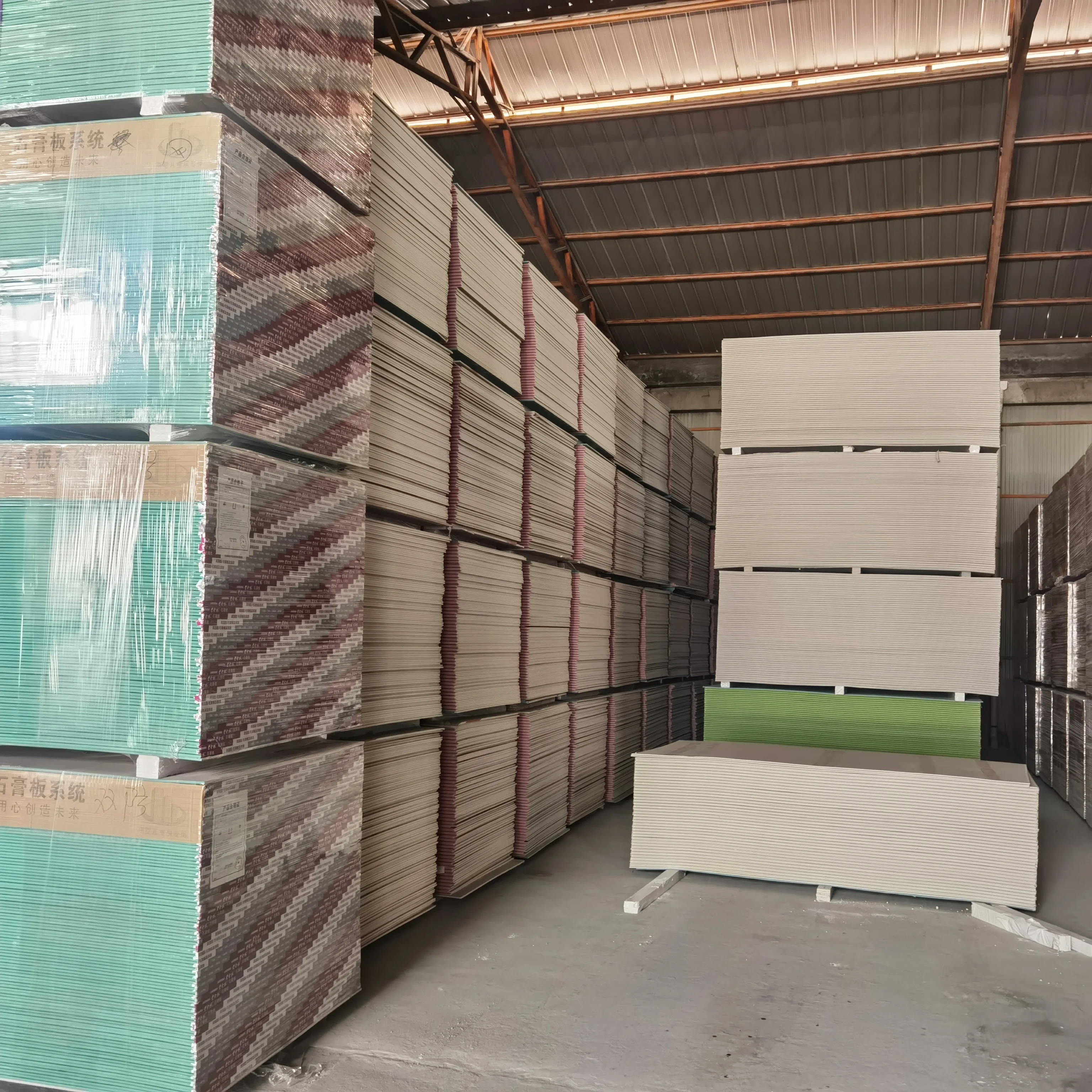 
9mm China Gypsum Board Tegular Edge Gypsum Board Insulated Plasterboard 