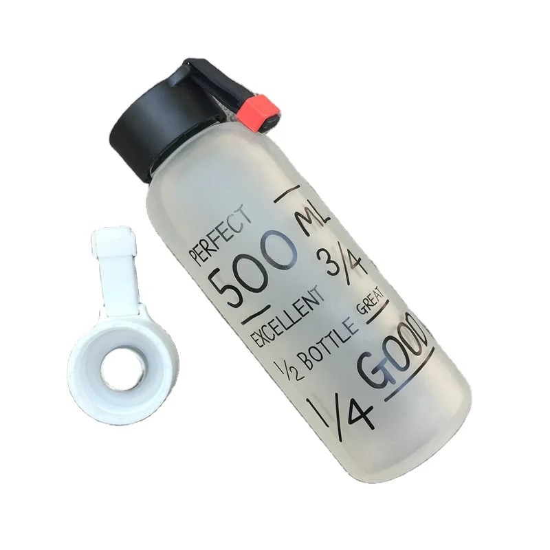 Best Quality My Breakproof Bootl 2 Colors Sports Cycling Camping Readily Space Health Lemon Juice Make 500ml Glass Water Bottle