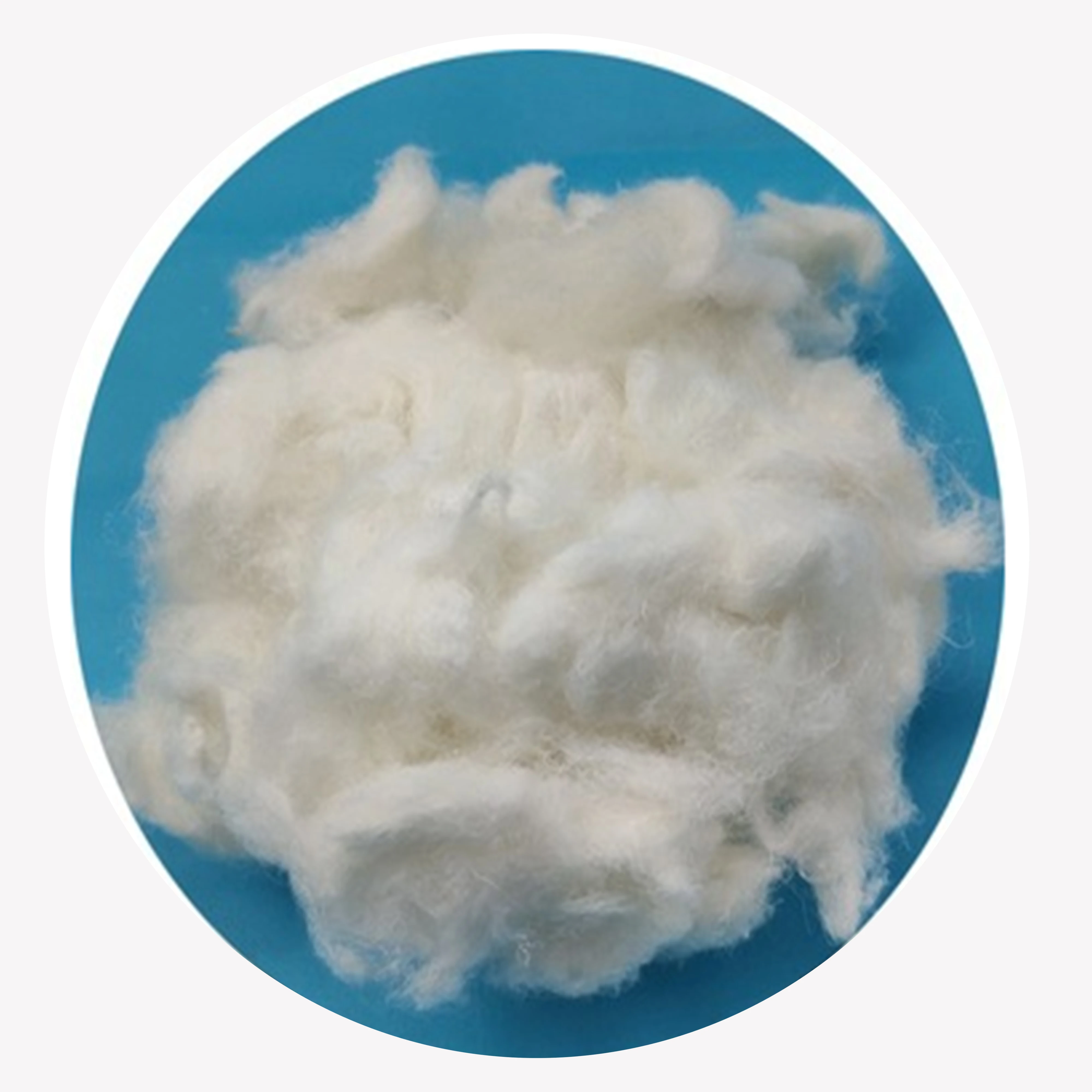Bleached Hemp fiber with 2800NM