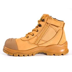 Australia Sale Work Safety Boots Steel Toe High Grade Nubuck Leather Safety Shoes Safety Boots