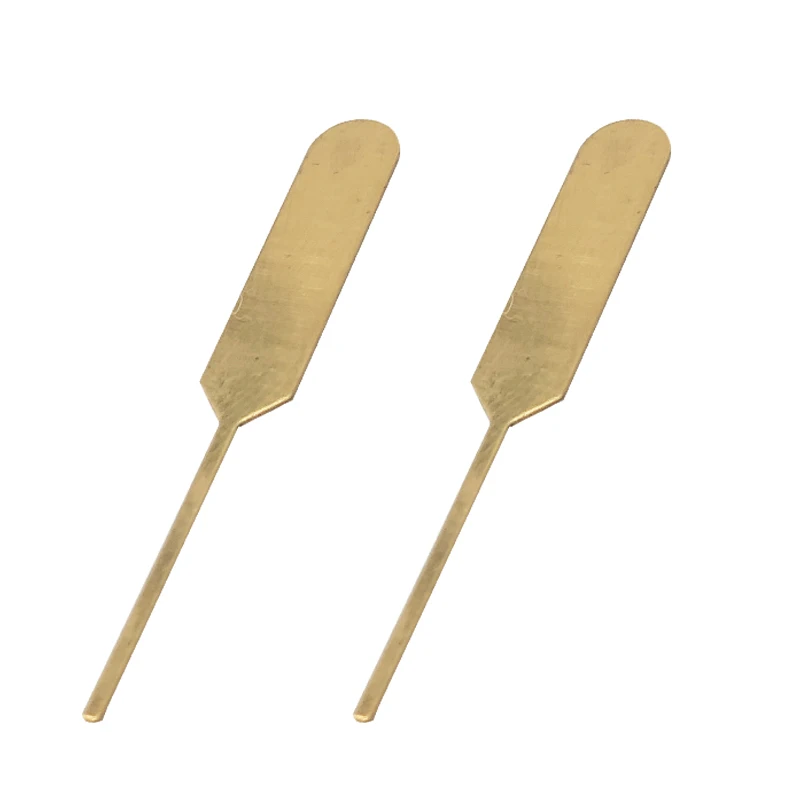 Custom Tin Nickel Plated Brass Copper Metal Clamp Stamping Crimp Connector Wire Terminal