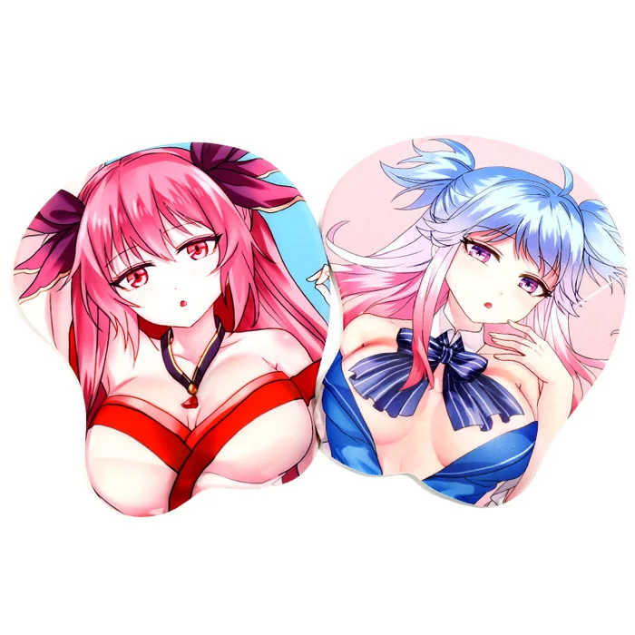 Vograce  Wholesale 3D Cartoon Anime Custom Mouse Pad Print Soft Rubber Waterproof Gaming Mouse Pad