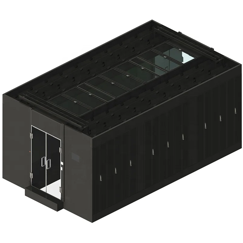 Standard Cold Aisle Containment for Smart data center Modular computer room server rack network cabinet