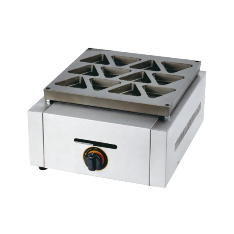 Chef Prosentials Commercial Fast Food Kitchen Machines 2800Pa Gas Imagawayaki & Obanyaki Maker Wheel Cake Direct Manufacturers