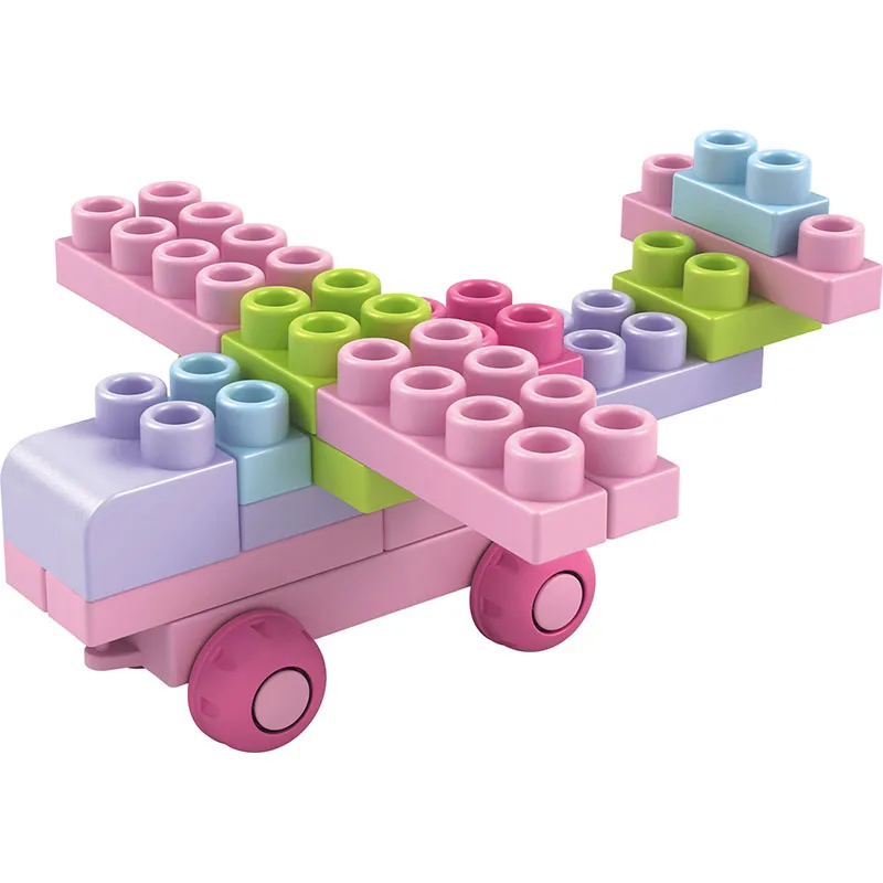 Конструктор из мягкого пластика 80 шт.