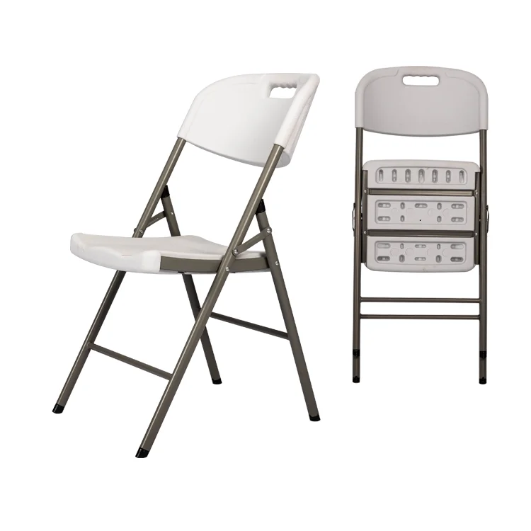 Popular Outdoor Portable Plastic Folding Chair for Party Wedding