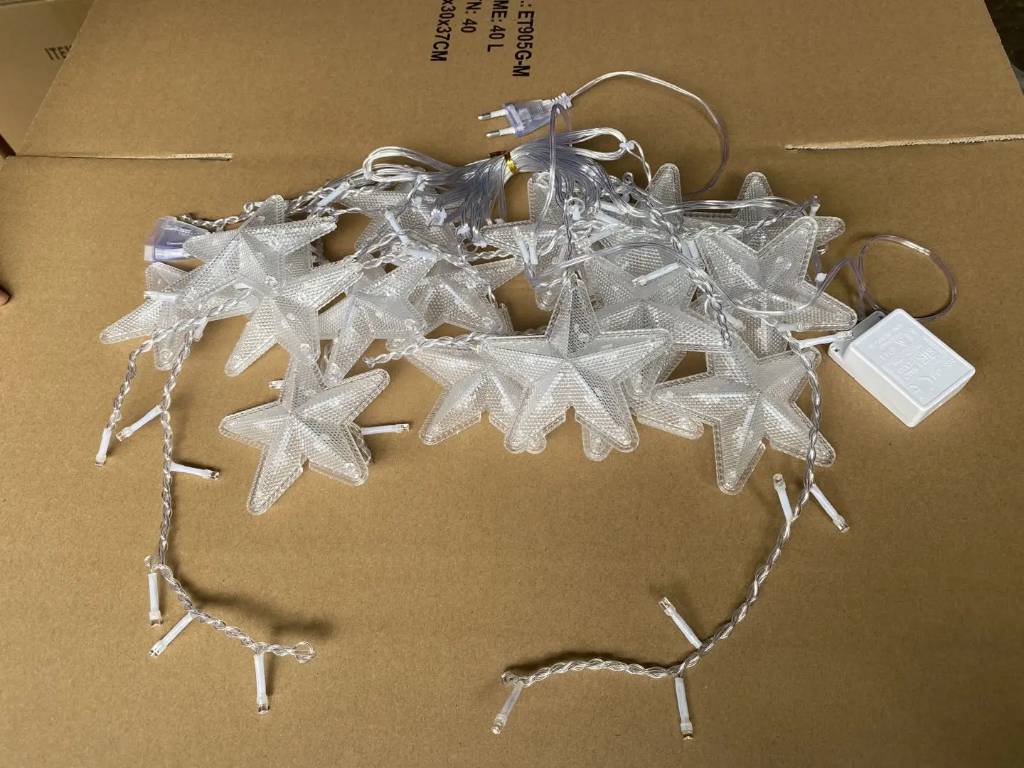 Star Led Christmas Halloween Holiday String Led lighting Window Icicle Curtain Decoration Fairy Lights