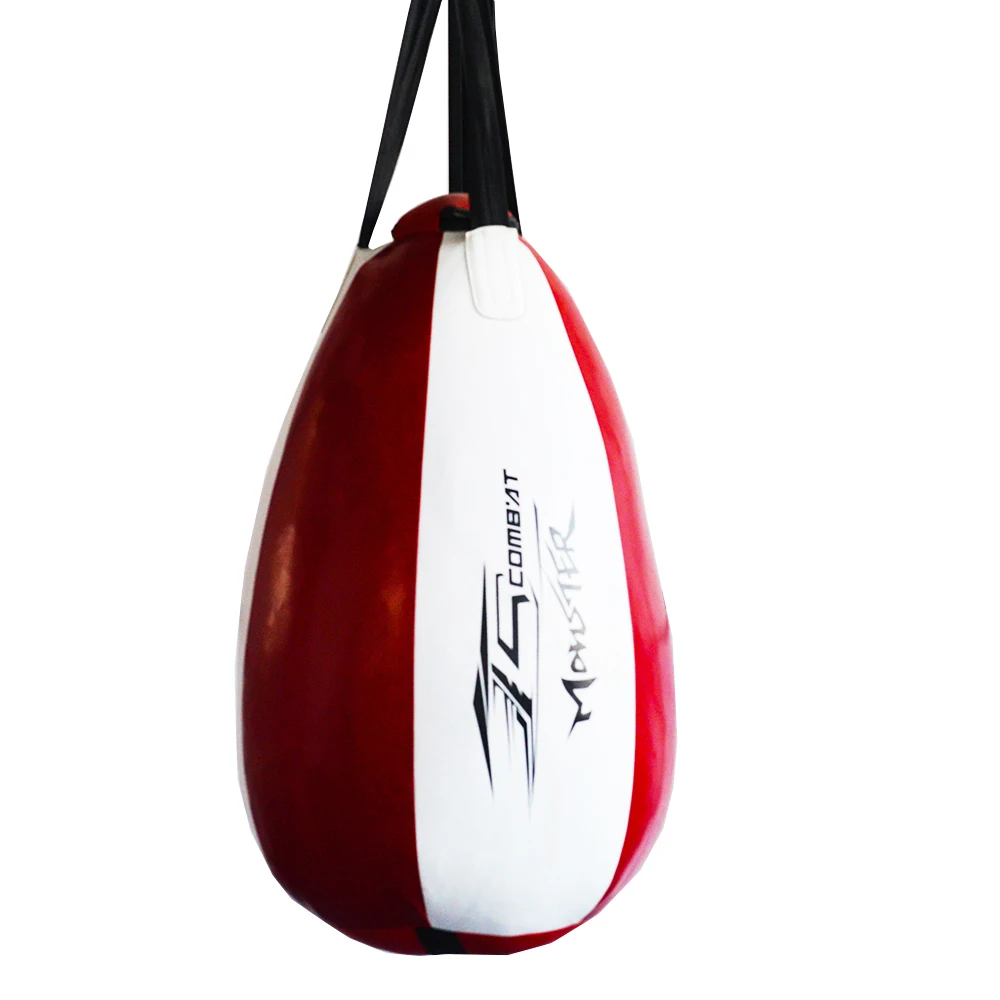 Boxing Sandbag Hanging Durable Pu Leather Edton Sandbag Pear Shaped New Boxing Sandbag for Fitness
