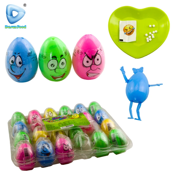 Хит продаж пластиковые сделай свой сюрприз яйцо игрушка конфеты с татуировкой