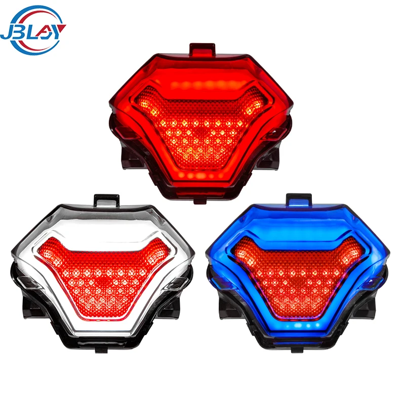 Аксессуары для модификации мотоцикла yamaha R25 R3 MT03 MT07 задний фонарь дымчатый 12 в