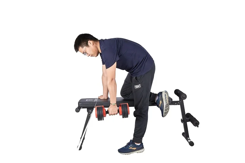 New Professional Dumbbell Bench Adjustable Workout Bench Household Oweight Lifting Bench