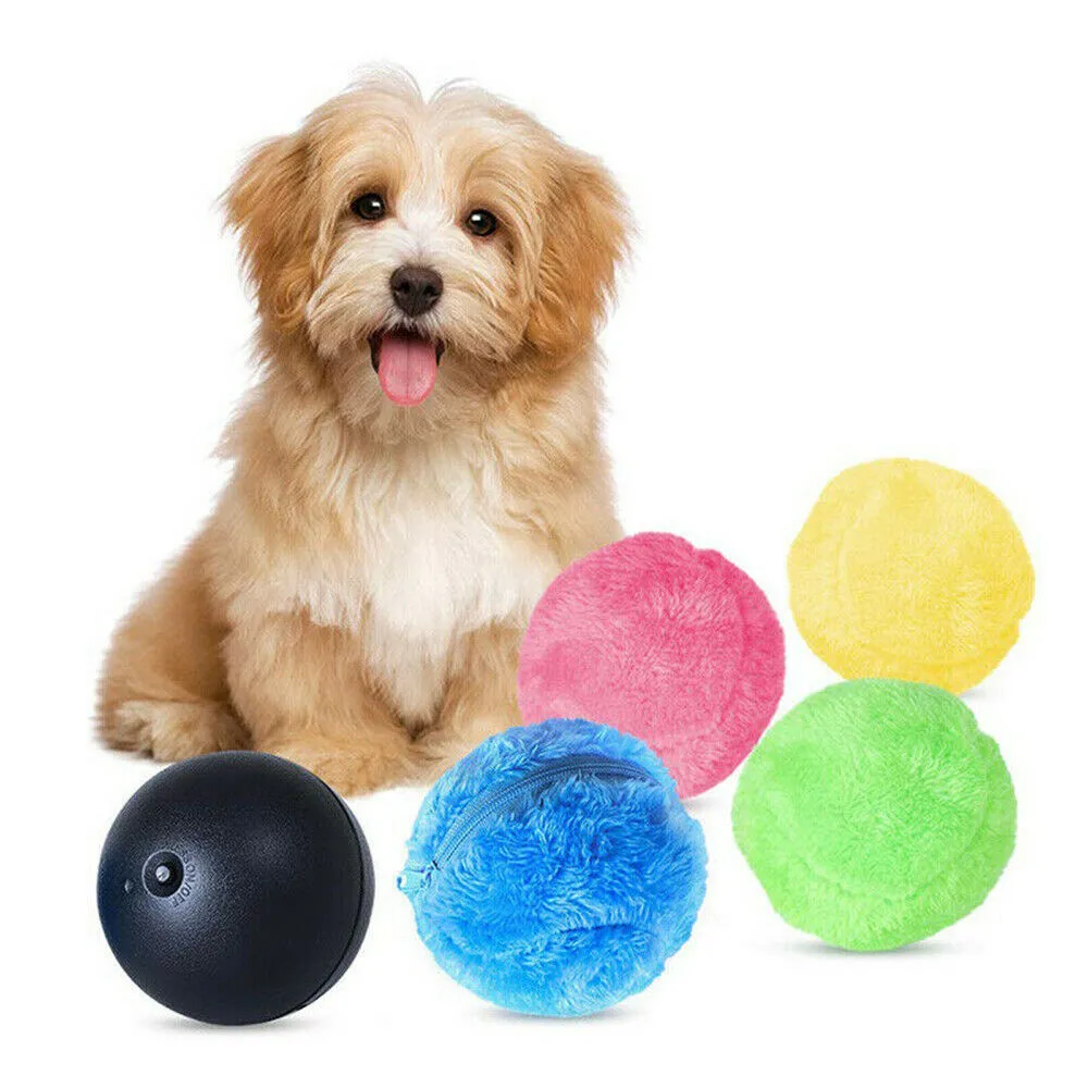 
Magic Electric Roller Ball Toy Pet Dog Cat Active Rolling Balls Outside Playing Toys 