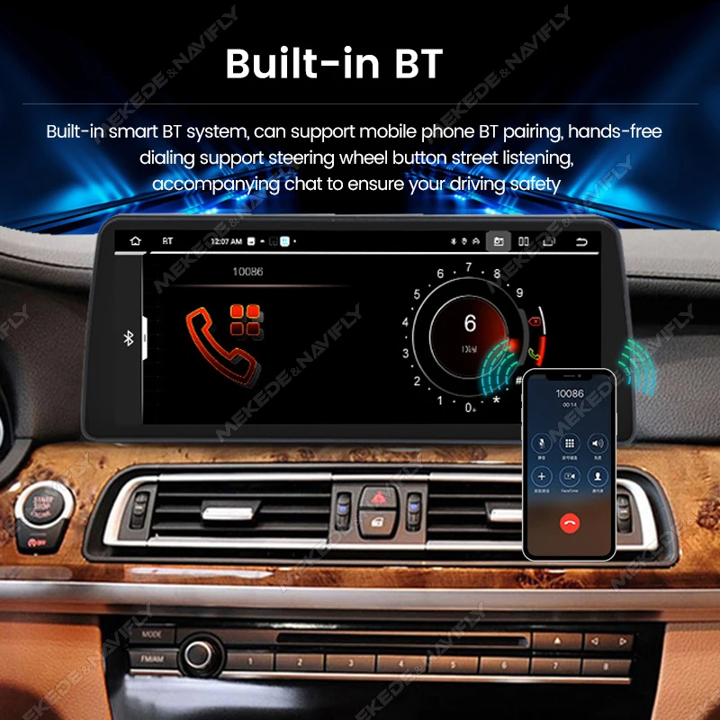 MEKEDE MNX Android магнитола MTK8781 12 + 512 ГБ для bmw 7 серии F01 F02 CIC NBT 3 дюймовый автомобильный dvd-плеер