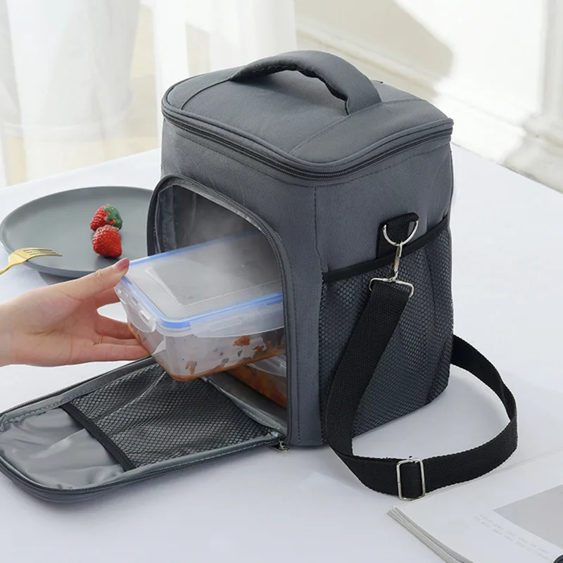 
Heavy Duty seamless large cooler bag insulated lunch for Camping Hiking Picnics 