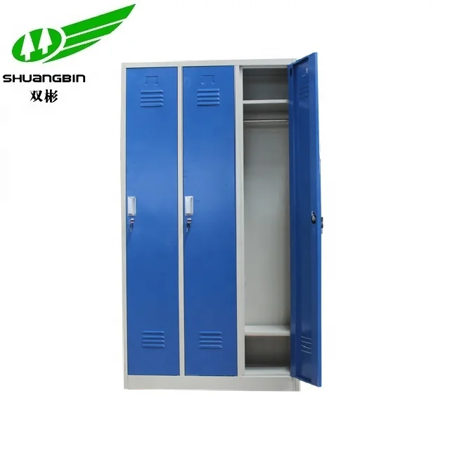 
Modern design cheap color folding steel wardrobe cabinet 