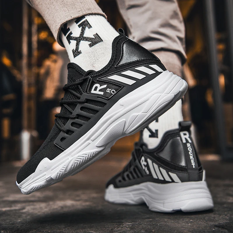 Led Shoes For Men Sports Shoes Running Trainers Athletic Blank Sneakers Original Sneakers