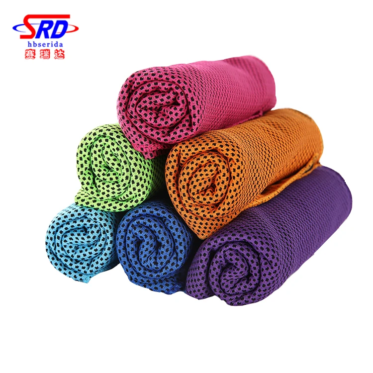 Фабрика Eco Содружественный напольный Волшебные спортивные быстросохнущие ПВА охлаждения холодной пялжные спортивные полотенца