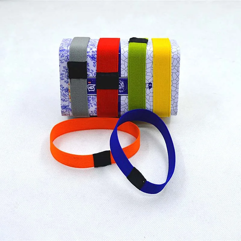 Popular High Elastic Lunch Box Band Armband Custom Elastic Circle Band China Wholesale Custom Printed Polyester Webbing