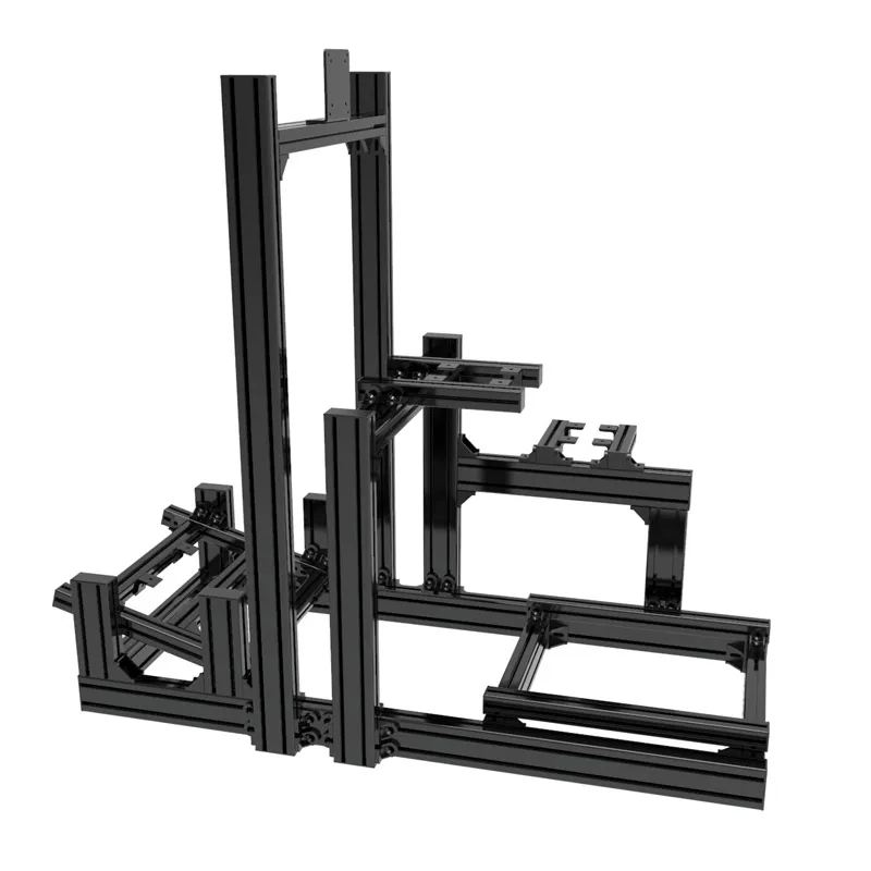 Best Sim Racing Seat 40160 mm Aluminum Profile 40160 Gaming Car Truck Driving Simulator Chair DIY Sim Racing Cockpit Sim Rig