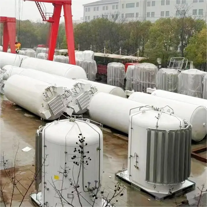 Mobile Skid Mounted LPG Filling Station 2.5t to 100t High Pressure Steel LPG Gas Tanks Best Price
