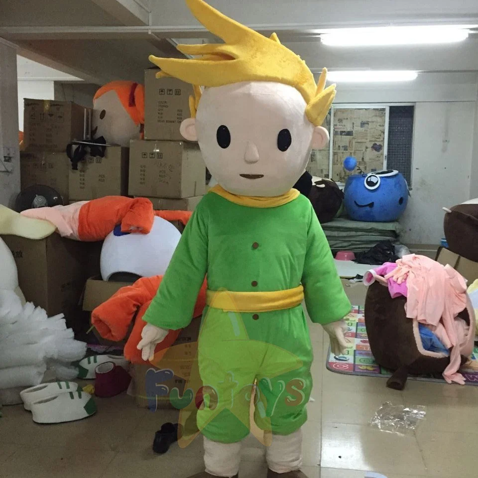 Funtoys Anime Movie Le Petit Prince Adult Cosplay Cartoon Mascot Costume Halloween Christmas Party Suit for Boys