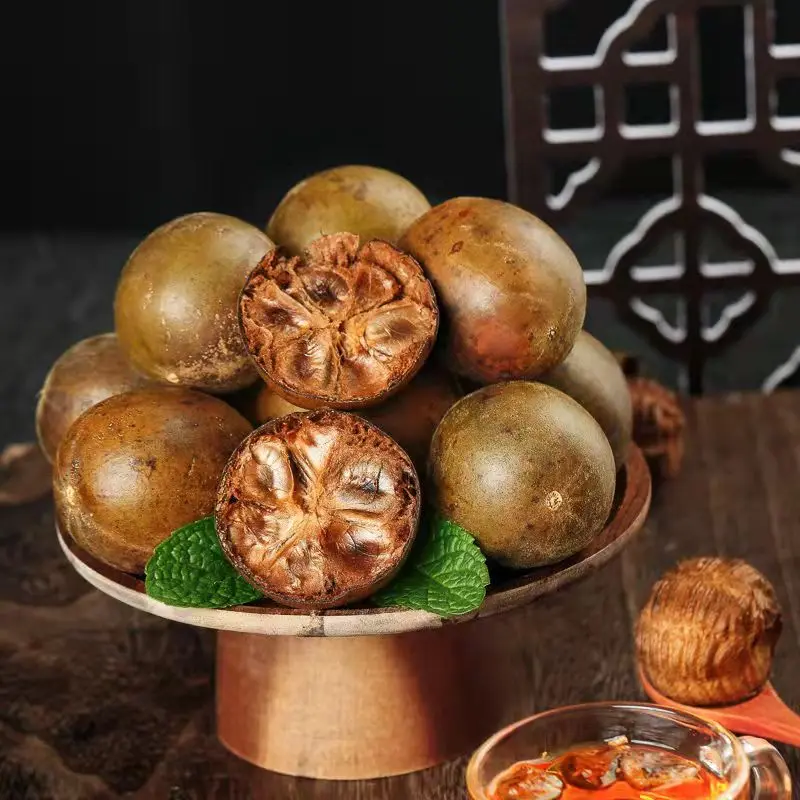 Momordica Grosvenori Monk Fruit Fructus Momordicae Luohanguo  Luo Han Guo Guilin Guangxi China