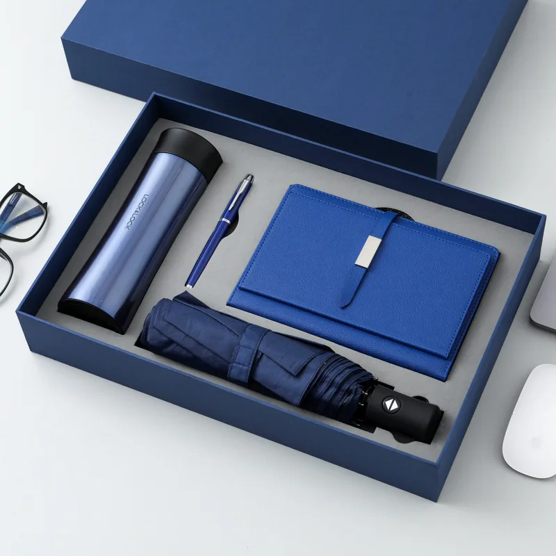 Custom Corporate Advertising Gifts Promotional Items With Logo Business Office Stationery Gift Set Nice Gift For Vip Clients
