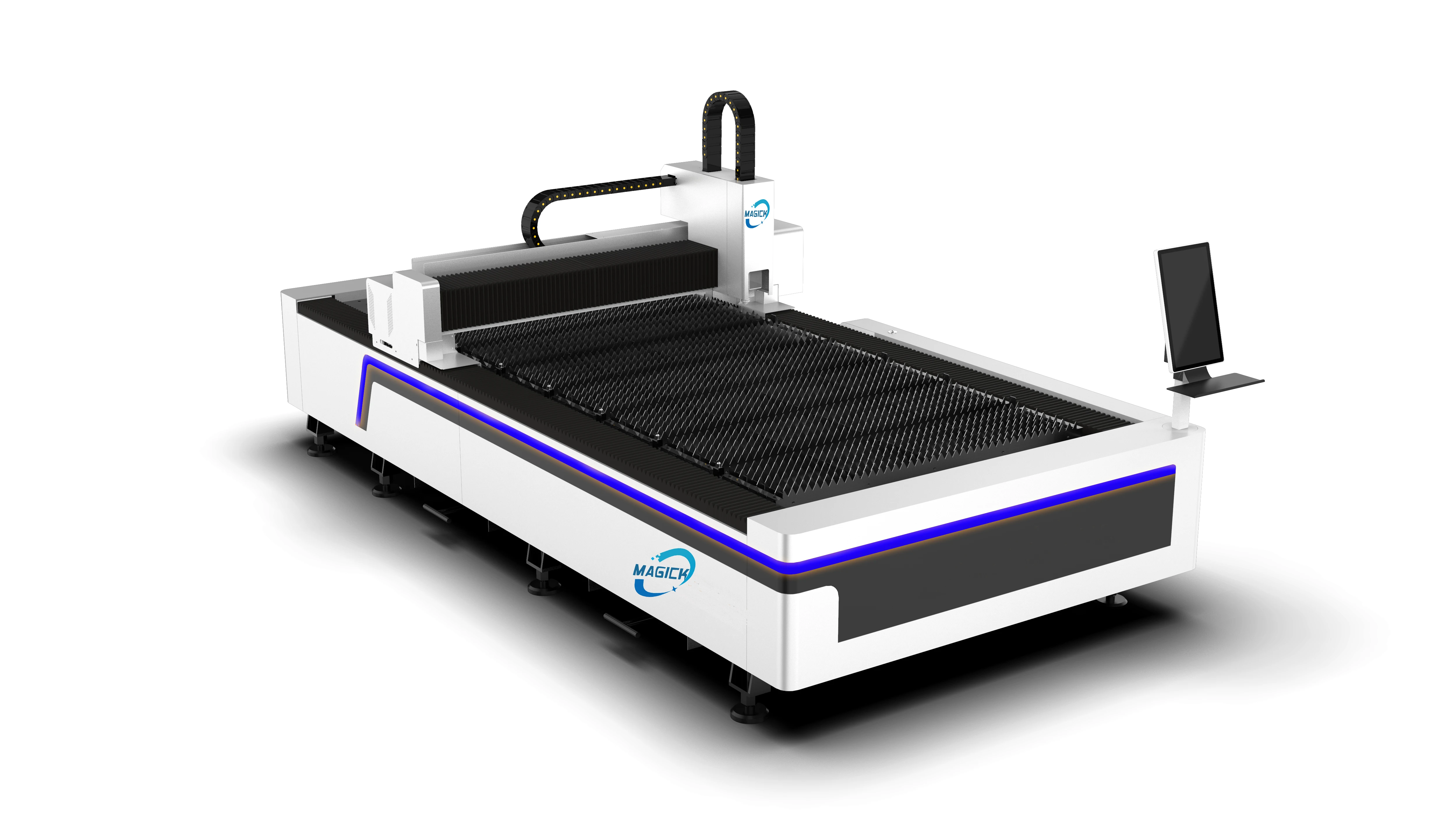 Shandong Manbaykon 3015 single laser cutting machine fiber laser 1000w 1500w 2000w 3000w cheap machines to make money