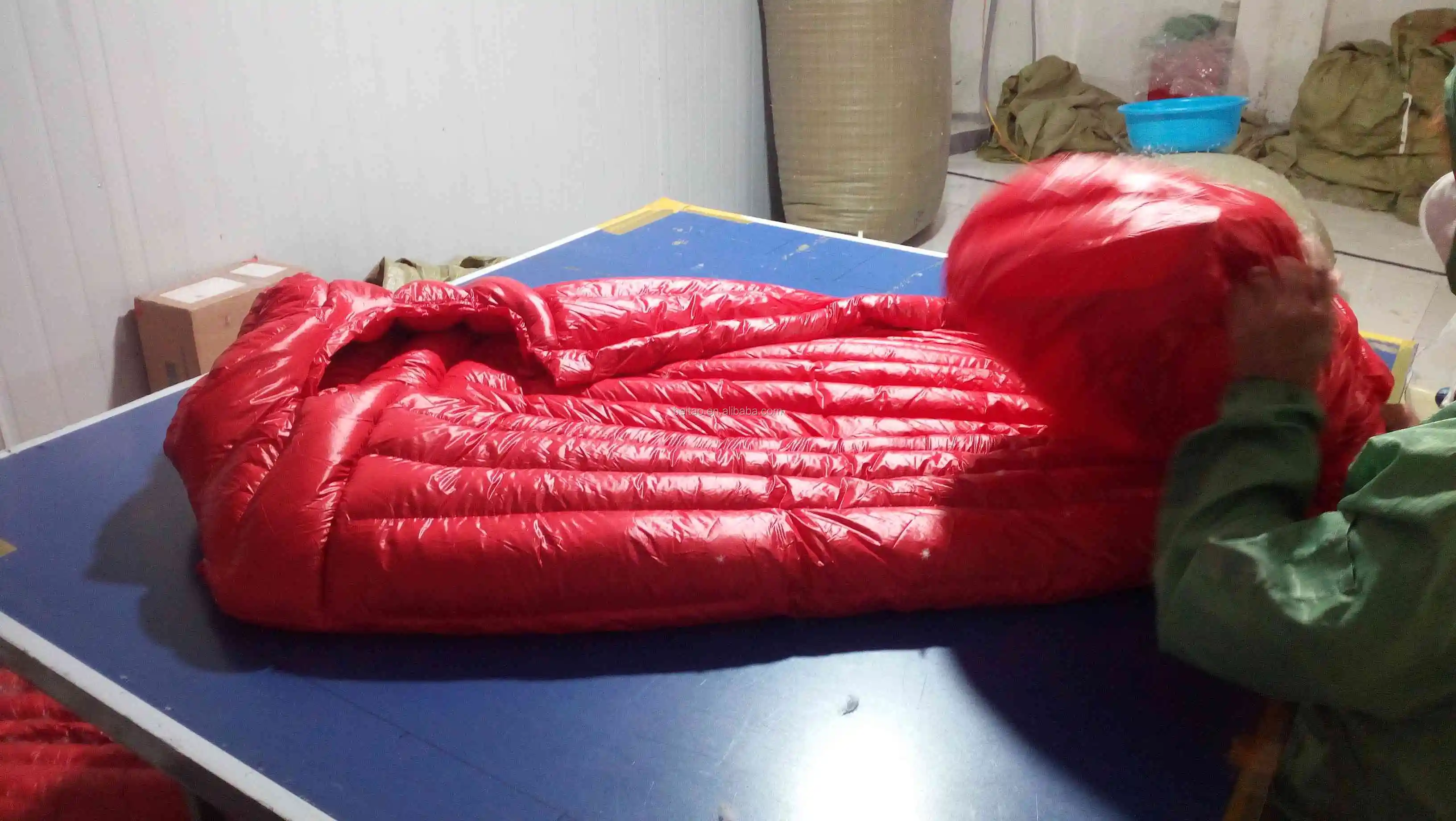 Lightweight mummy model camping sleeping bag down filled