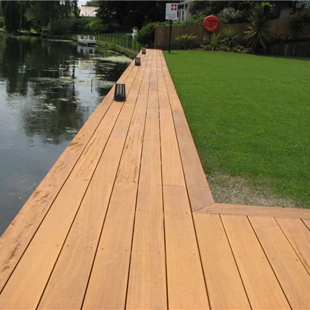 High quality decay resistant outdoor garden balcony used teak wooden flooring