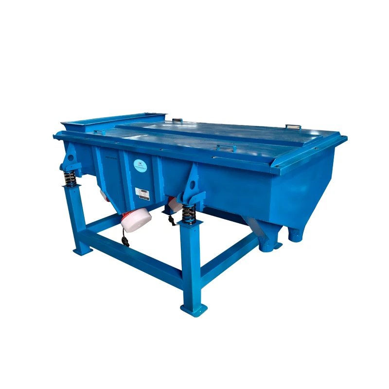 Supplier Price 1000*3000mm Rock Cement Powder linear Vibrating Screen Sand Siever Machine