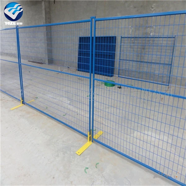 Canada Used Privacy Galvanized Steel Temporary Fence