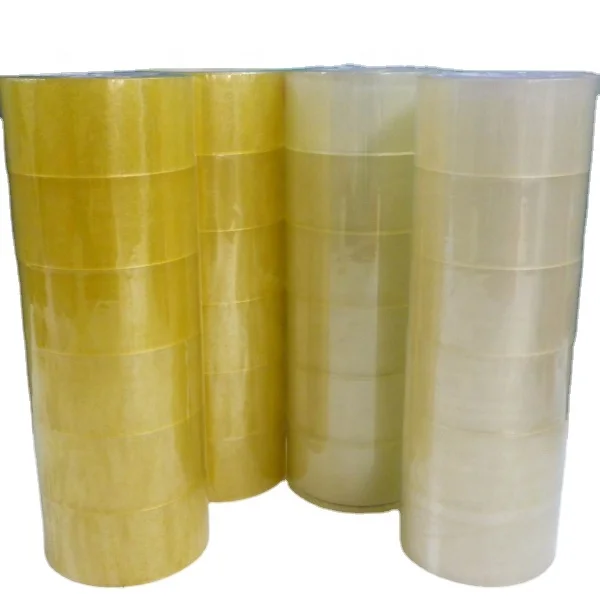 Прозрачная упаковочная лента bopp 50 микрон 48 мм 66 м