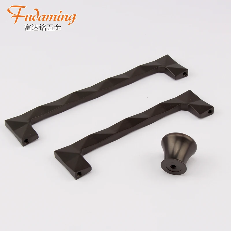  Современная простая Длинная черная ручка замak FUDAMING в американском стиле для винных шкафов дверей комодов 7057