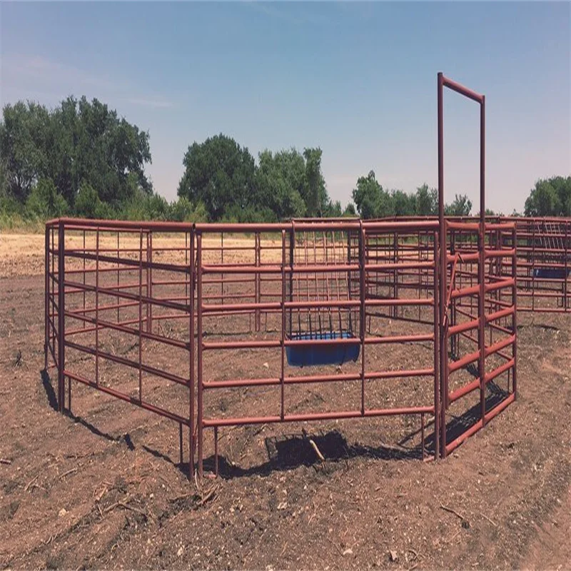 Linkland portable welded tube galvanized livestock yard sheep corral fence panels