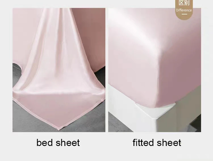 Luxury Silk Satin Bedding Pure Mulberry Silk Duvet Cover Set, Silk Sheets, Oeko-Tex Qualified
