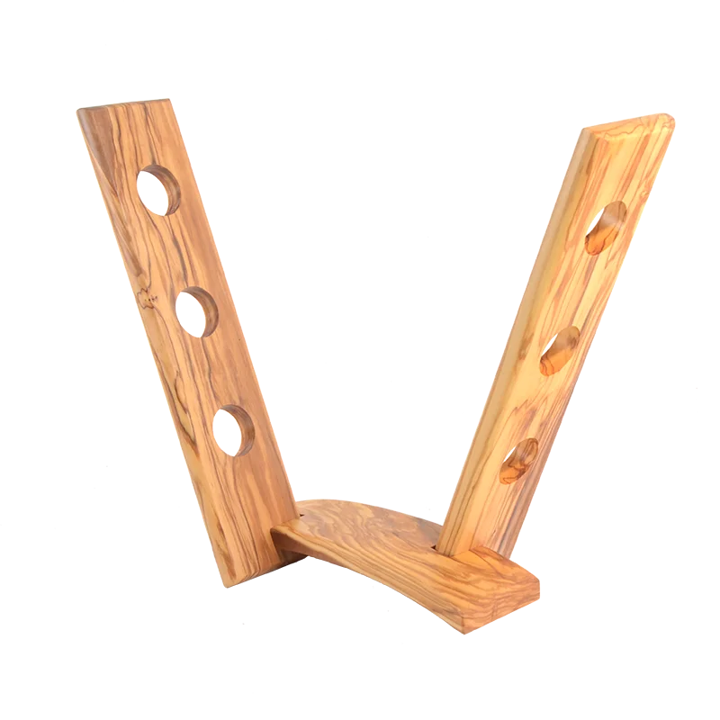 
Olive Wood Made Red Wine Racks Holder Table 